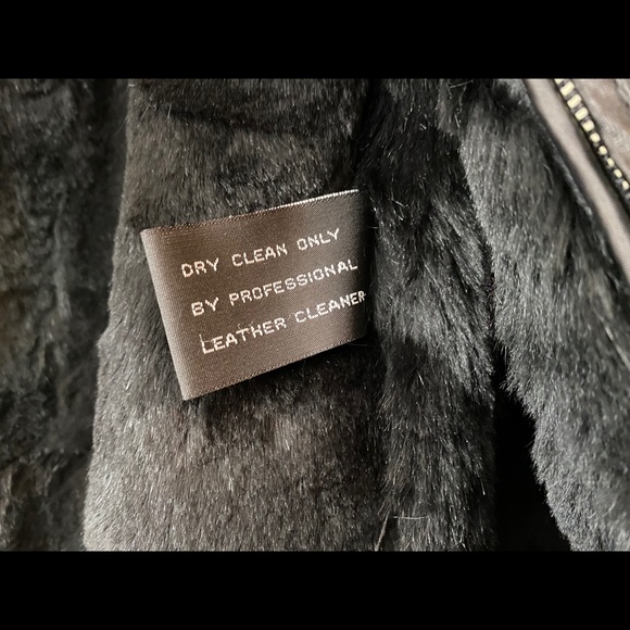 Leather jacket fur lined - Picture 7 of 14